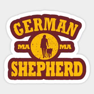 German Shepherd MAMA Sticker